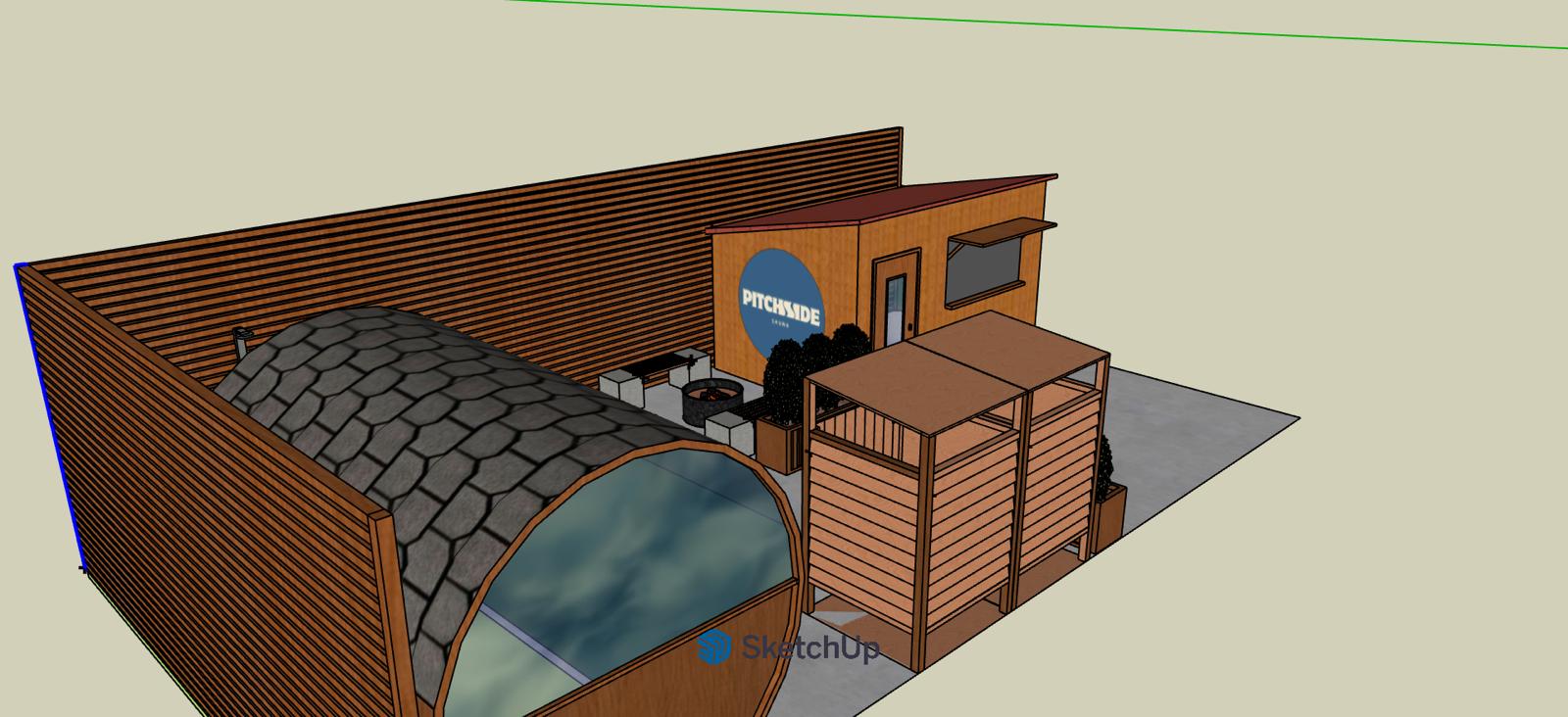 Pitchside Sauna Planning Permission