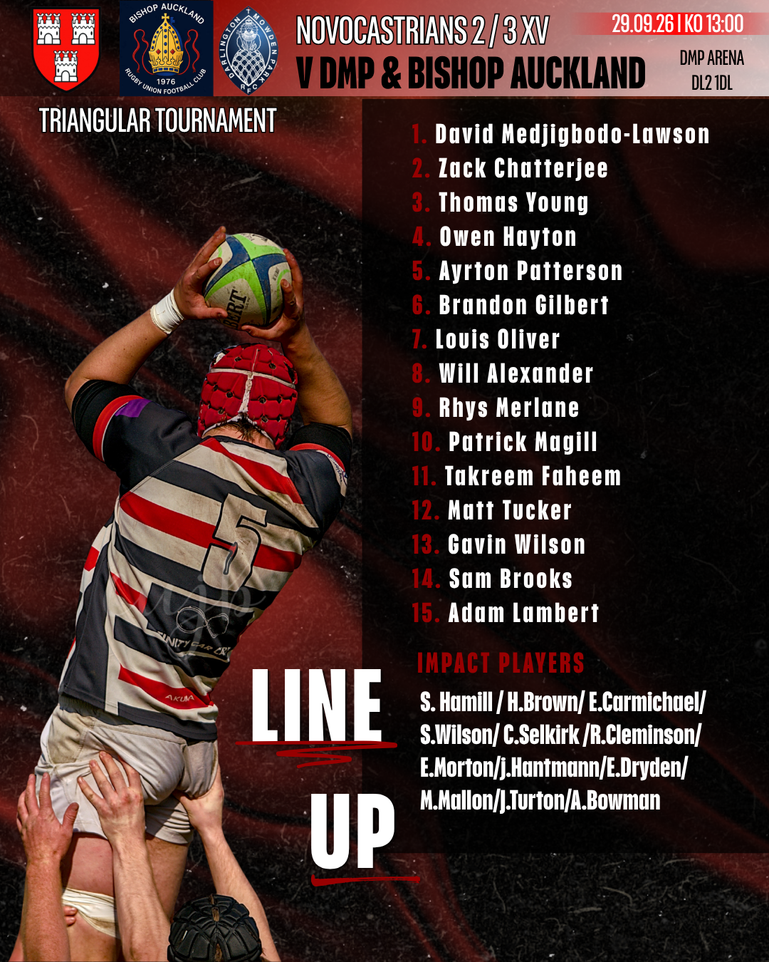 Men’s Preview 29th August – DMP away